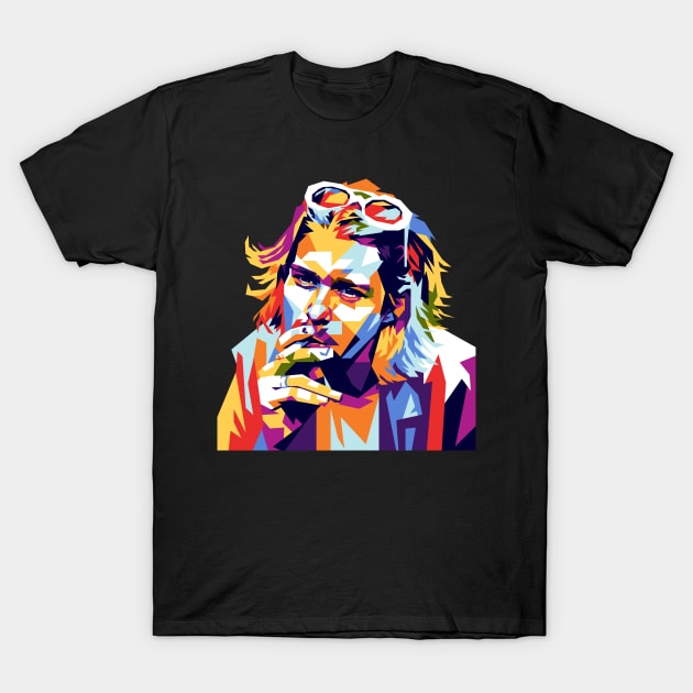 Grunge Legend Pop Art T-Shirt by RJWLTG